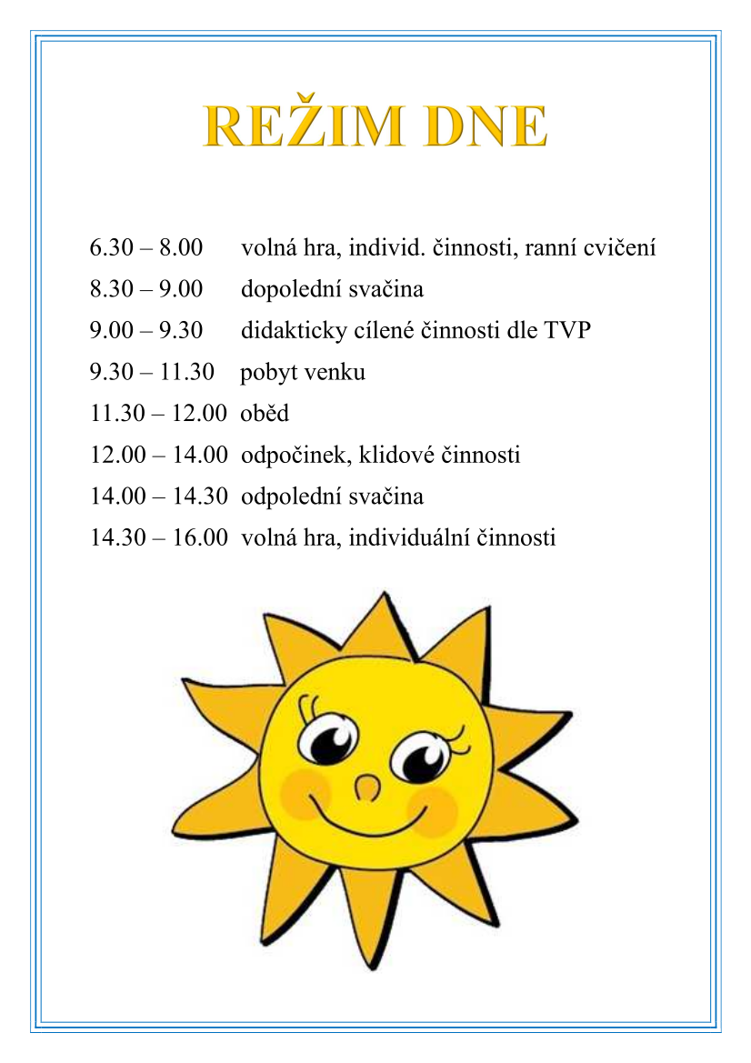 Režim dne